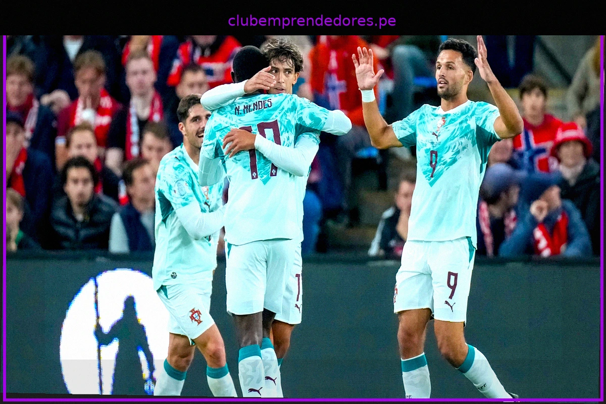 Nations League: Portugal vence a Noruega 2-1 con gol de Gonçalo Ramos; Cristiano Ronaldo sin minutos