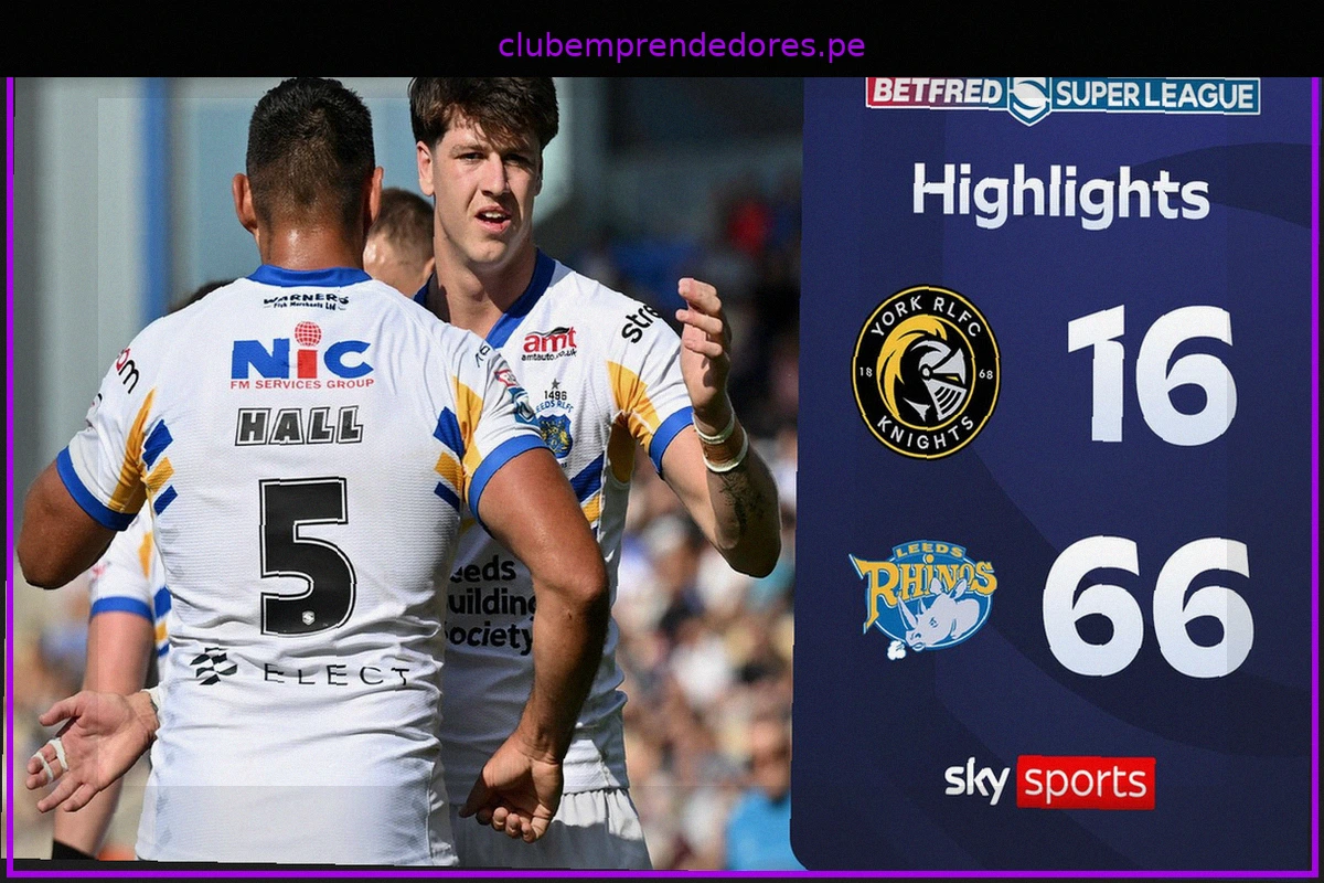 Leeds Aplasta a York y Lidera la Superliga
