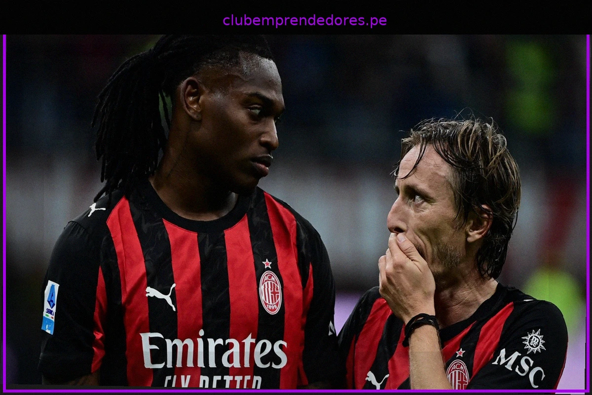 Modric: "Mi sueño es ganar con el Milan. Me gustaría que Leao se quedase; no tengo que darle consejos, él sabe lo que es mejor para él"
