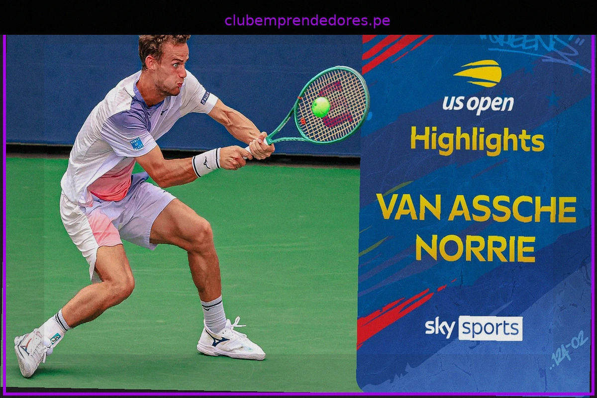 Norrie es eliminado del US Open tras la remontada de Van Assche